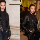 FKA Twigs at "The Body Is Art, Part II" pop-up.