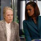 Kathy Bates as Matty and Skye P. Marshall as Olympia in 