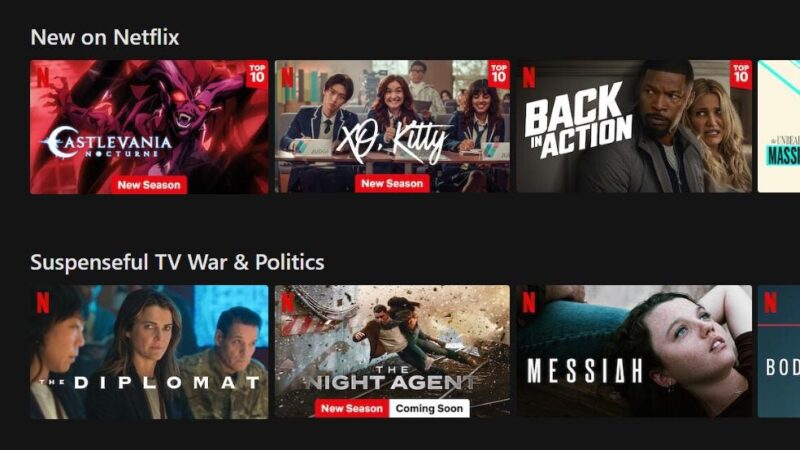 Le nouveau programme de Netflix s’impose comme le numéro un