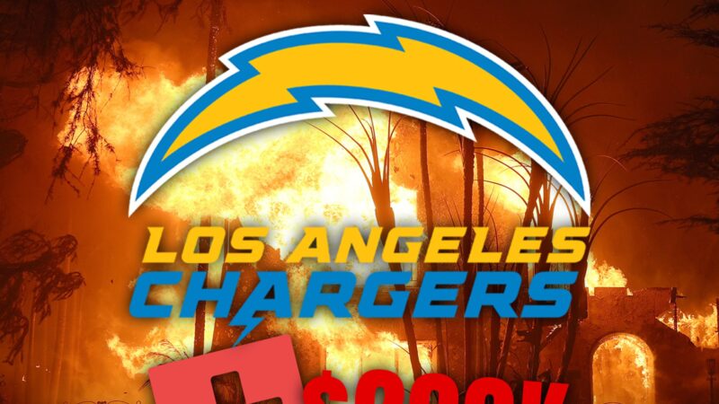 Les Chargers font un don de 200 000 $ pour aider les victimes des incendies de Los Angeles
