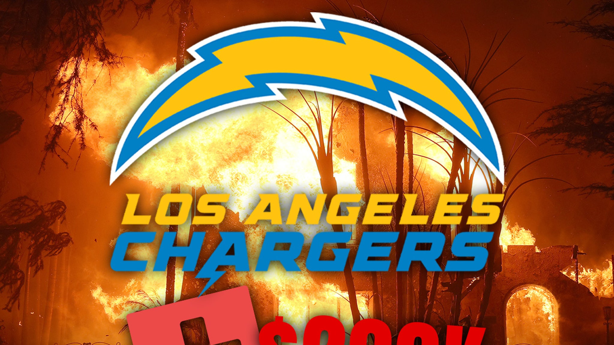 Les Chargers font un don de 200 000 $ pour aider les victimes des incendies de Los Angeles