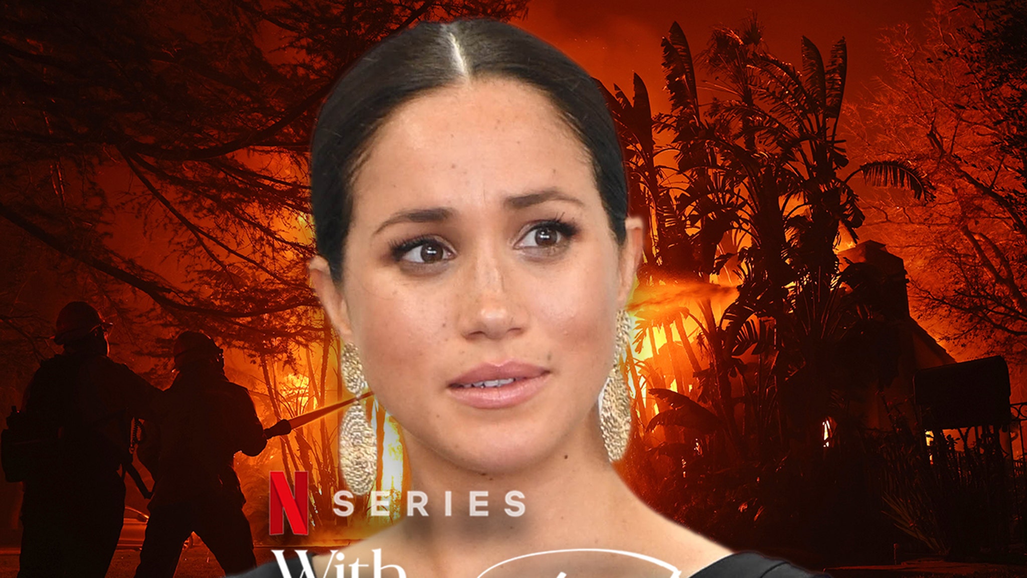 Meghan Markle reporte la sortie de son émission en soutien aux victimes des incendies en Californie