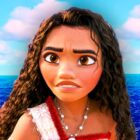 Moana in Moana 2, ocean background
