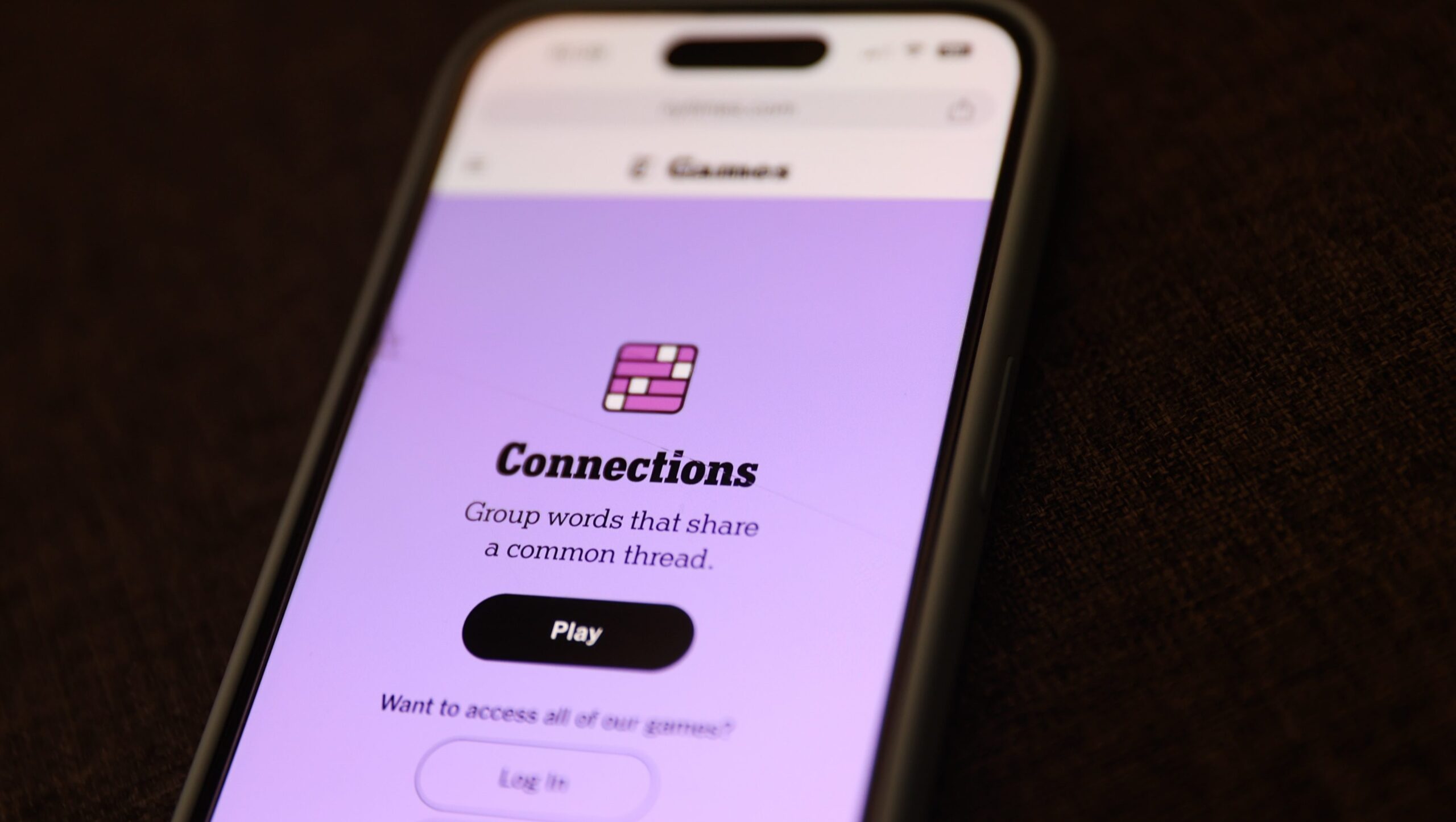Réponse au jeu Connections du 11 janvier 2025 : découvrez les groupes de mots