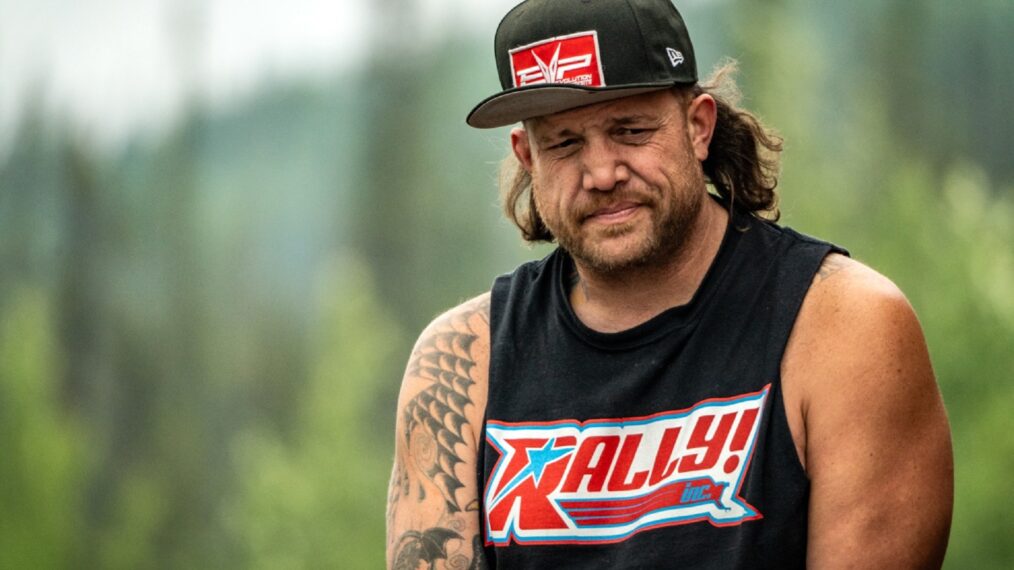 Rick Ness consulte Parker Schnabel et brille à Rally Valley