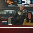 Rong Fu as Mitchell, Anson Mount as Pike, and Rebecca Romijn as Una in 