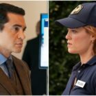 Ramon Rodriguez and Erika Christensen in Will Trent