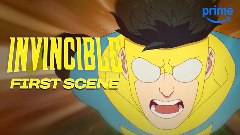Scène d’ouverture de la Saison 3 d’Invincible sur Prime Video