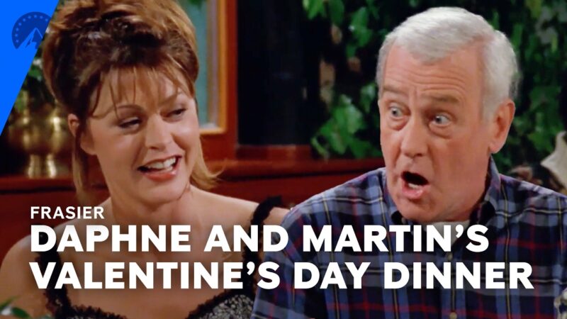 Dîner romantique de Frasier : Daphne et Martin célèbrent la Saint-Valentin