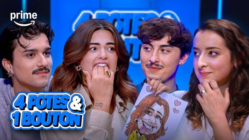 4 AMIS & 1 BOUTON : Un Moment Inoubliable avec @tyciadchannel !