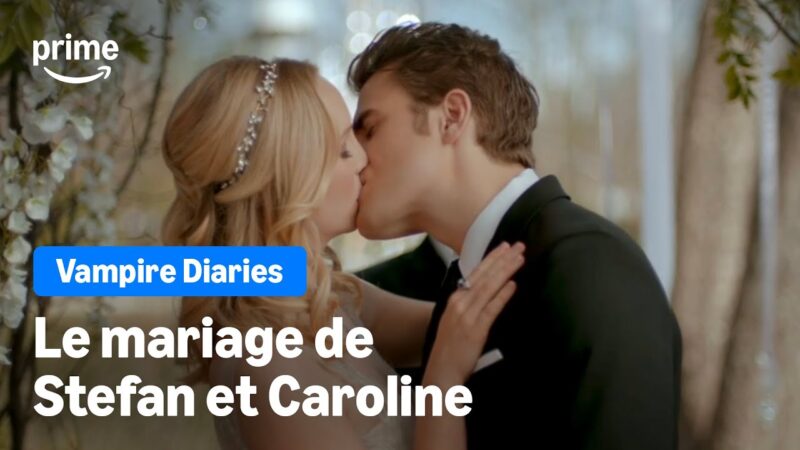 Le mariage de Stefan et Caroline dans Vampire Diaries : un moment inoubliable !