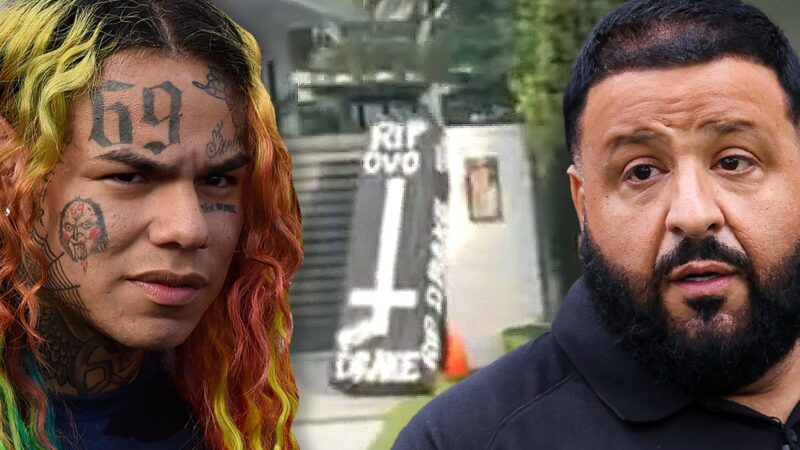 DJ Khaled et Tekashi 6ix9ine reçus des cercueils mystérieux à leur domicile