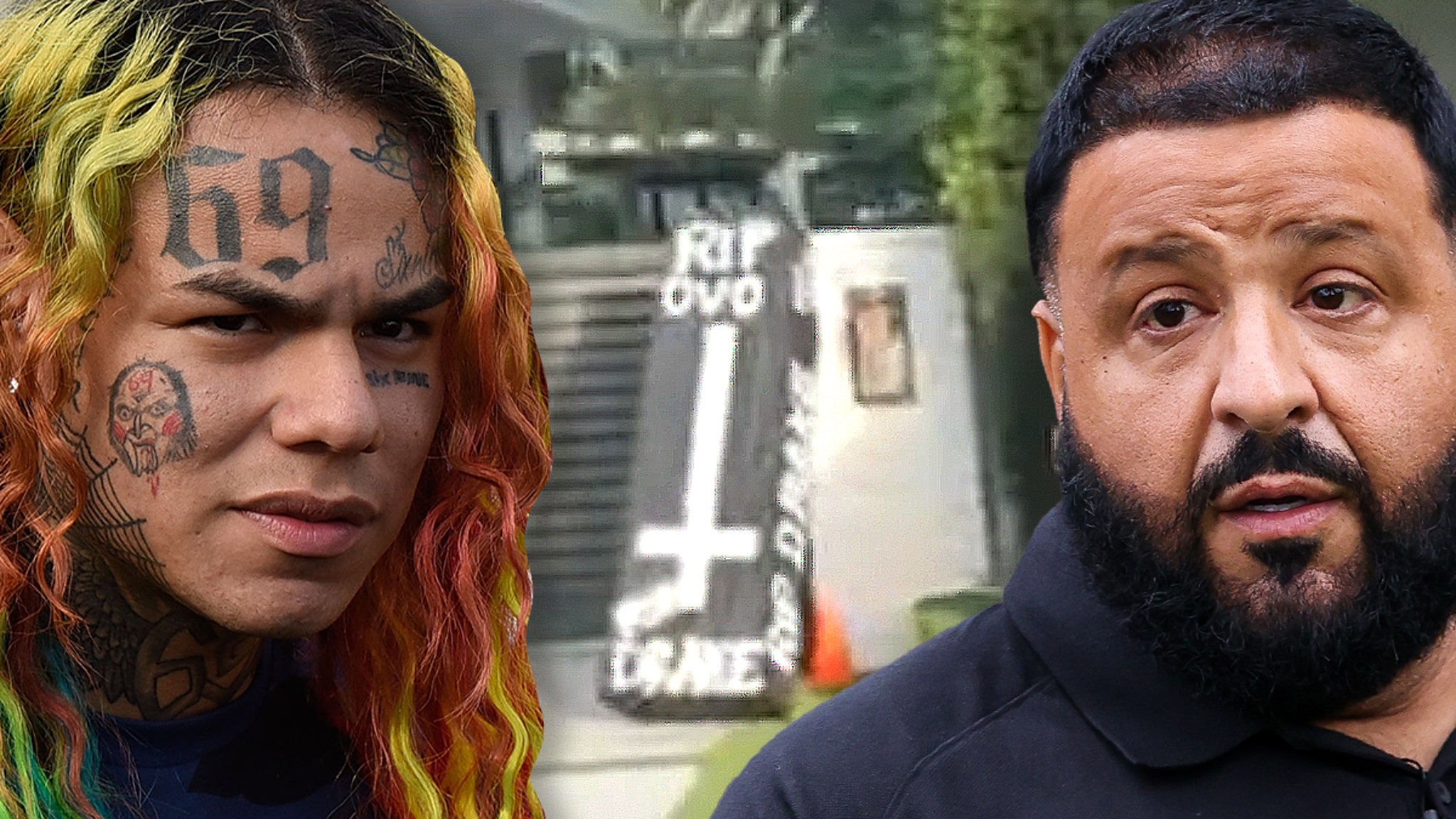 DJ Khaled et Tekashi 6ix9ine reçus des cercueils mystérieux à leur domicile