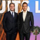 Suits’ Gabriel Macht Poses With Stephen Amell at Suits LA Premiere