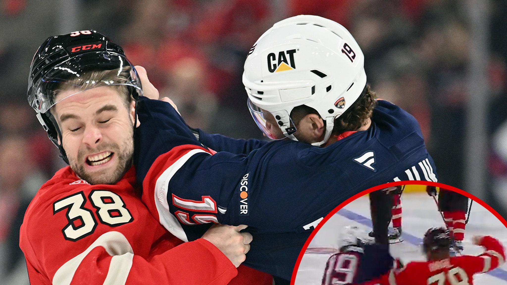 Hockey : échauffourées entre joueurs américains et canadiens à Montréal