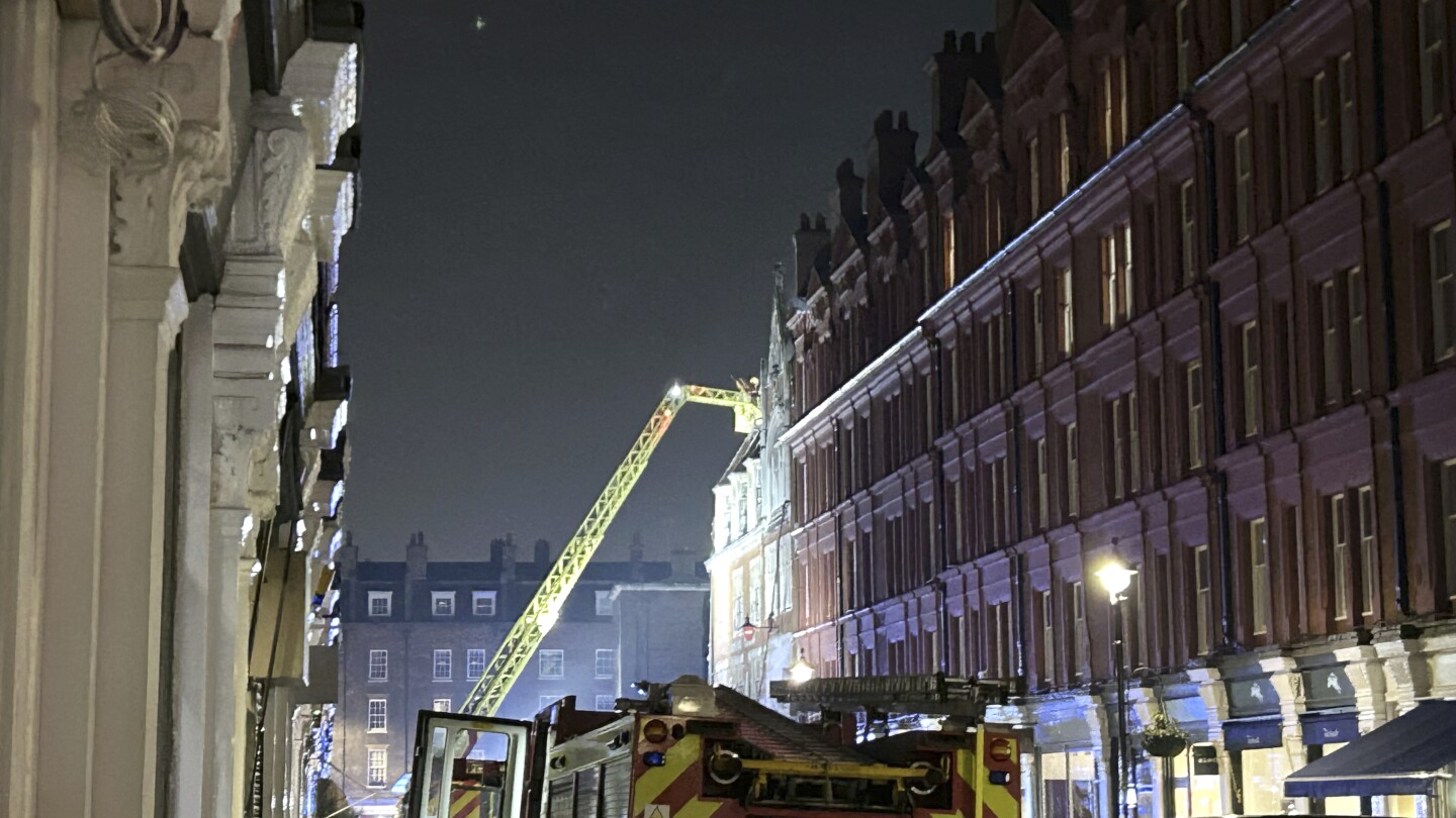 Incendie au Chiltern Firehouse à Londres, 100 personnes évacuées
