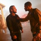 Max Thieriot as Bode Leone and Jordan Calloway as Jake Crawford — 