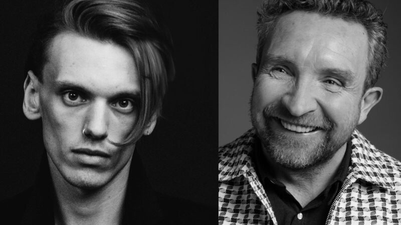 Jamie Campbell Bower et Eddie Marsan dans la saison 3 de The Rings of Power