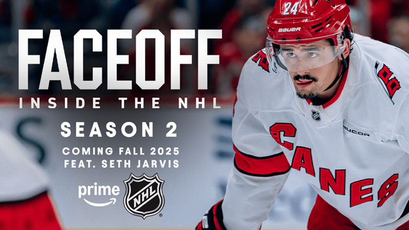 Jarvis à l’honneur dans la saison 2 de ‘FACEOFF: Inside the NHL’ sur Prime Video