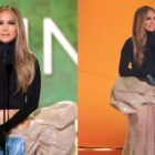 Jennifer Lopez at the 67th Grammy Awards held at the Crypto.com Arena on Feb. 2, 2025, in Los Angeles.