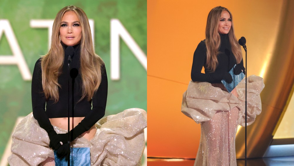 Jennifer Lopez présentatrice aux Grammy Awards 2025 : un look audacieux et hommage à Shakira
