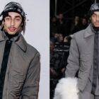 Julez Smith Jr. at Luar's fall 2025 fashion show on Feb. 10 in New York, nyfw, runway, Beyoncé, Solange