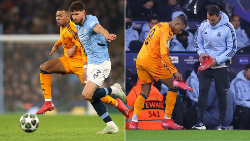 Kylian Mbappé victime d’un incident vestimentaire pendant un match