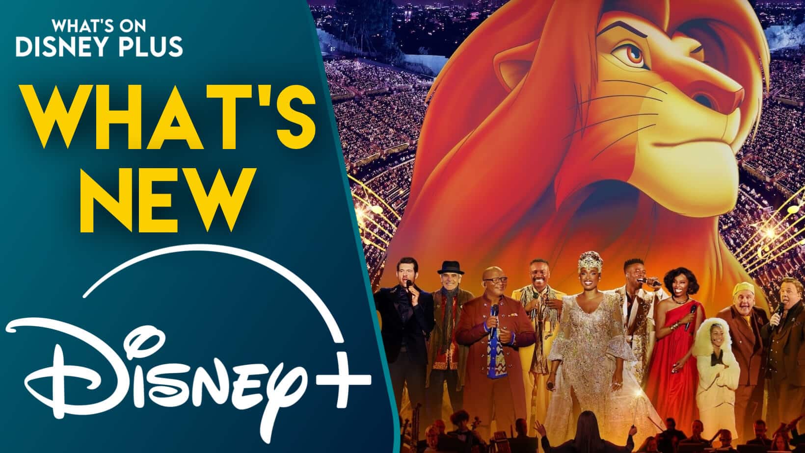 Le Roi Lion au Hollywood Bowl : les nouveautés sur Disney+