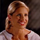 Sarah Michelle Gellar on Buffy the Vampire Slayer.