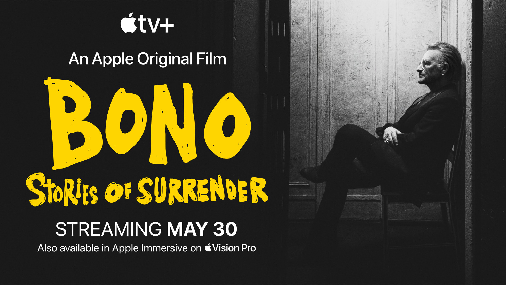 Bono : un incontournable avec ‘Stories of Surrender’ sur Apple TV+