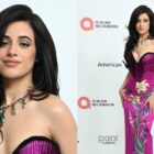 Camila Cabello at the 33rd Elton John AIDS Foundation Academy Awards Viewing Party on March 02, 2025 in West Hollywood, California.
