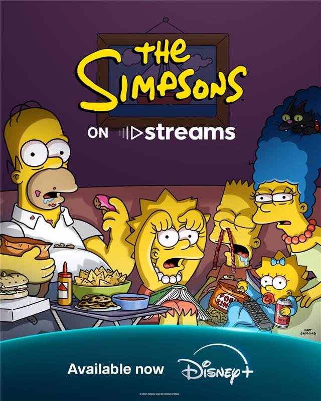 Disney+ lance un flux Simpsons 24/7 sans publicité