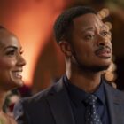 mekia cox as nyla and arjay smith as james on The Rookie