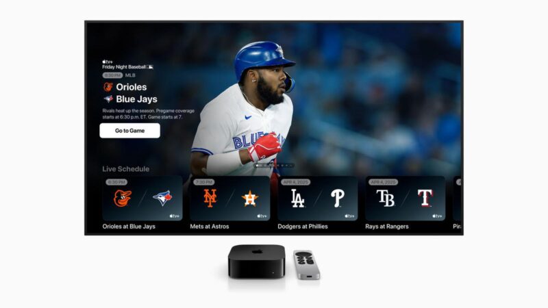 Retour de ‘Friday Night Baseball’ sur Apple TV+ en collaboration avec la MLB