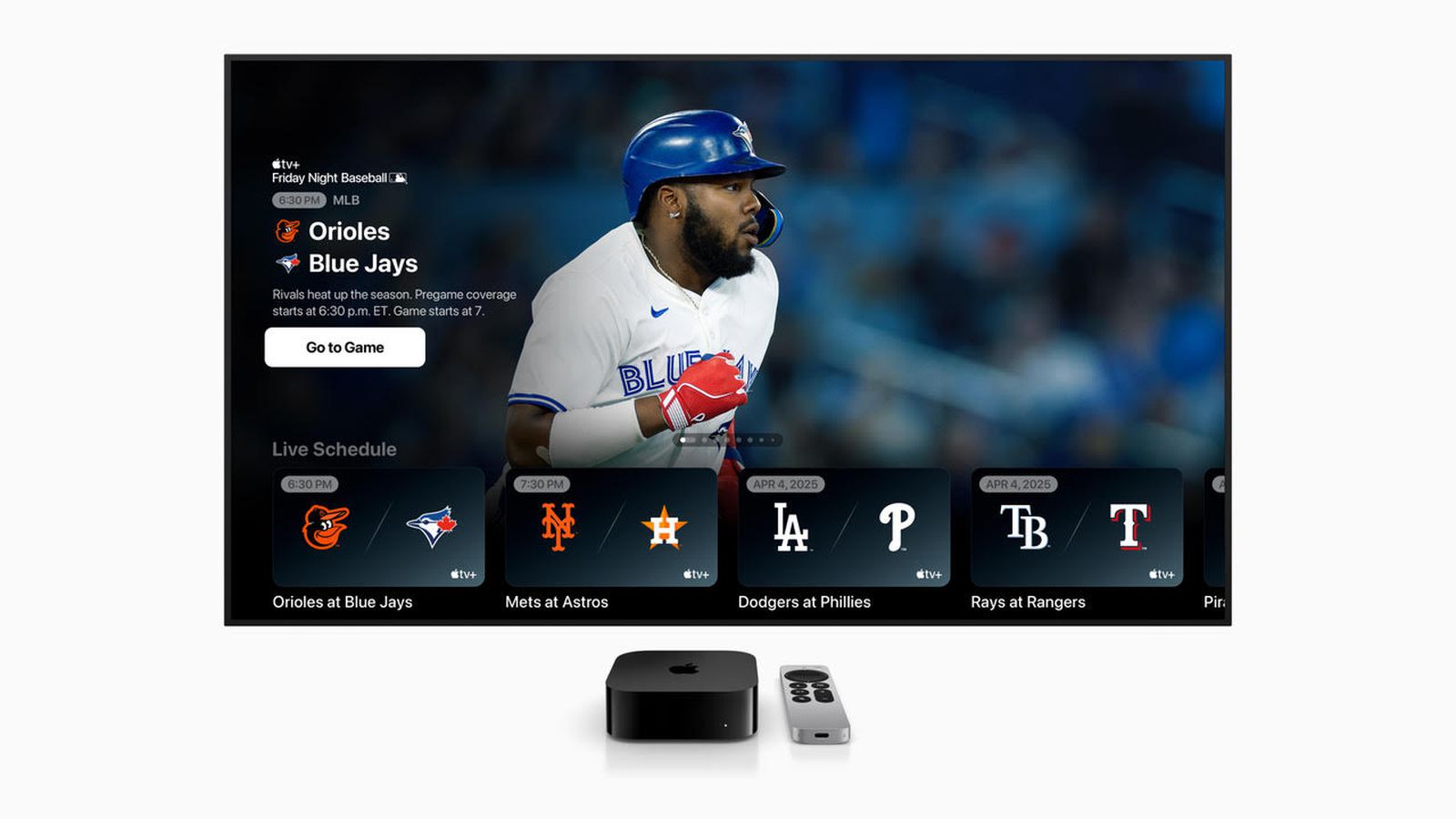 Retour de ‘Friday Night Baseball’ sur Apple TV+ en collaboration avec la MLB