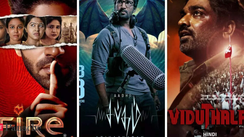 Sorties OTT tamoules : Fire, Sabdham et Viduthalai Part 2 sur Netflix, JioHotstar, Prime Video, Zee 5
