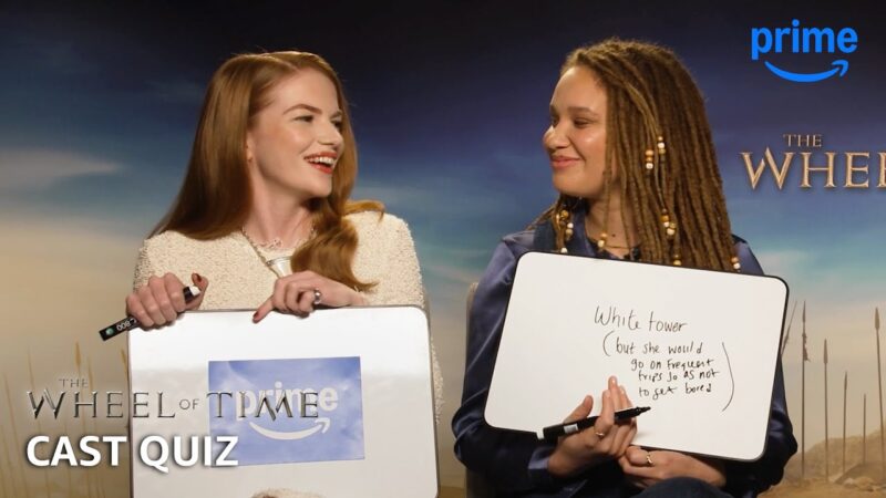 Quiz Cast avec Ceara Coveney et Ayoola Smart | La Roue du Temps sur Prime Video