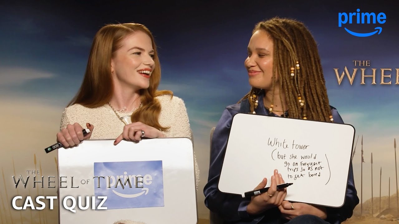 Quiz Cast avec Ceara Coveney et Ayoola Smart | La Roue du Temps sur Prime Video