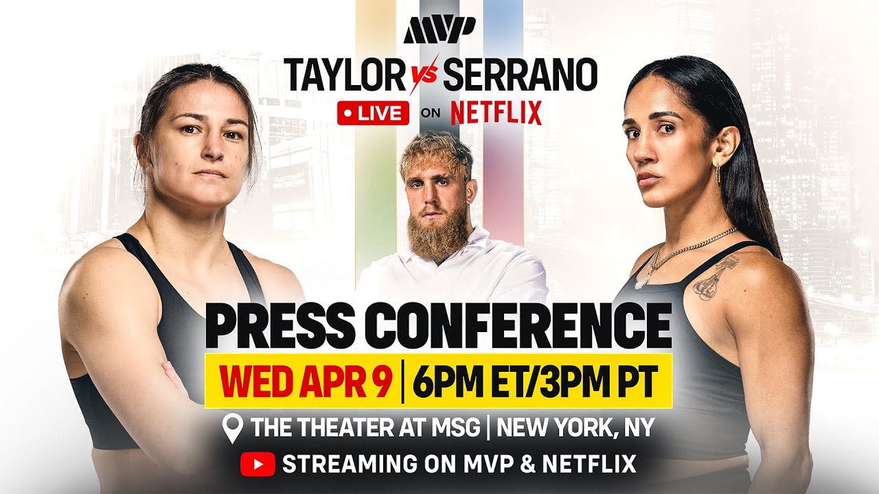 Conférence de presse de lancement : Taylor vs. Serrano 3