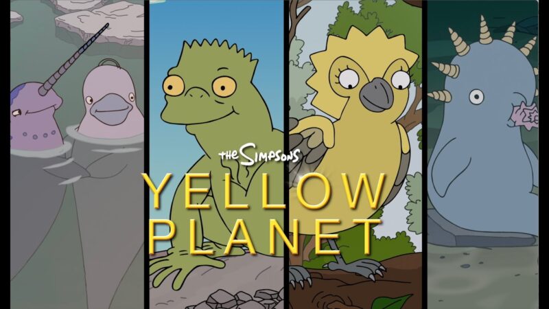 Les Simpson | Yellow Planet | À découvrir en streaming sur Disney+