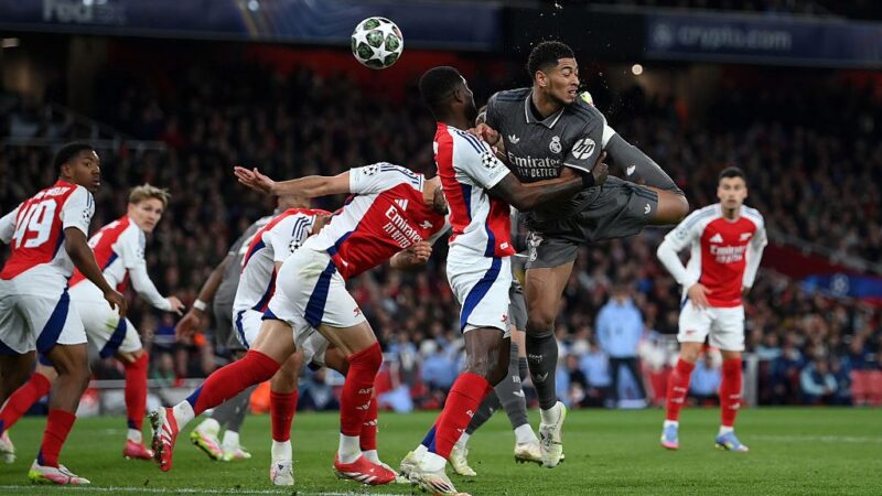 Arsenal bat Real Madrid 3-0 en quart de finale de la Ligue des champions