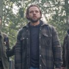 Morena Baccarin as Sheriff Mickey Fox, Max Thieriot as Bode Leone, and W. Earl Brown as Wes Fox