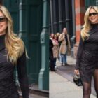 Heidi Klum spotted out in New York City.