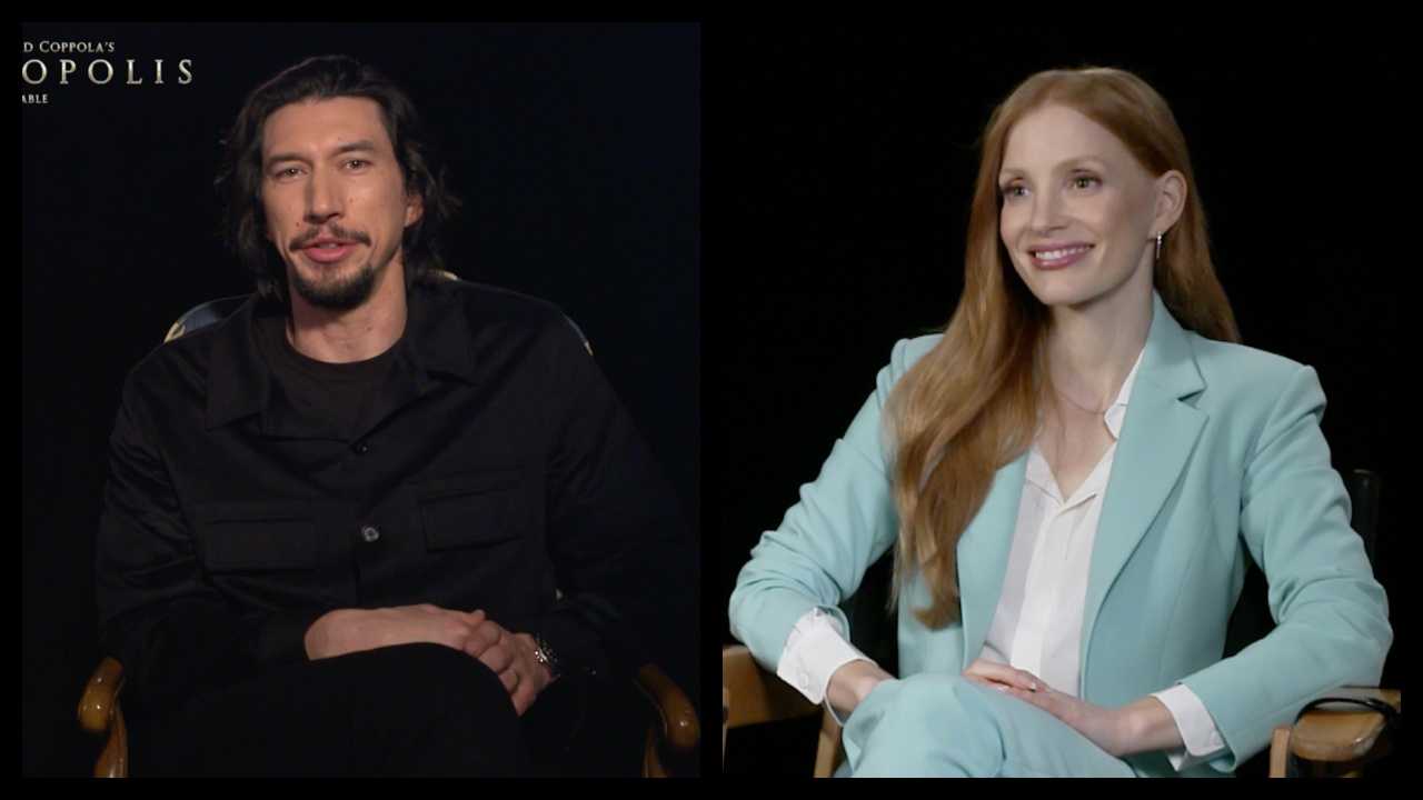 Jessica Chastain et Adam Driver au casting de ‘The Dealer’