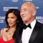 Lauren Sanchez and Jeff Bezos take break from wedding planning for unique date night