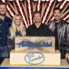 Luke Bryan, Carrie Underwood, Ryan Seacrest and Lionel Richie on American Idol