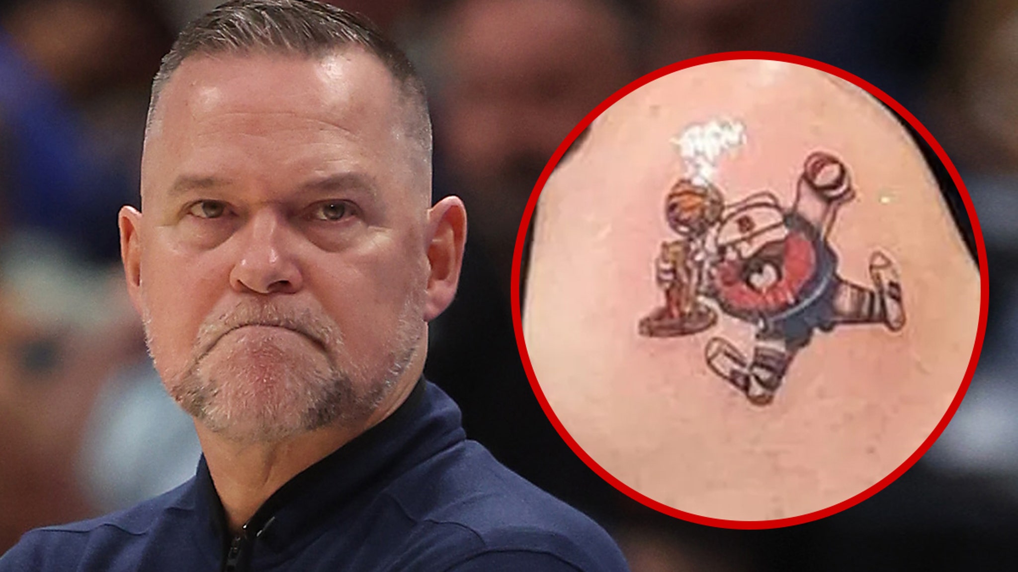 Michael Malone en réflexion sur son tatouage des Nuggets après son licenciement