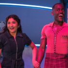 Varada Sethu as Belinda Chandra and Ncuti Gatwa as the Doctor — 