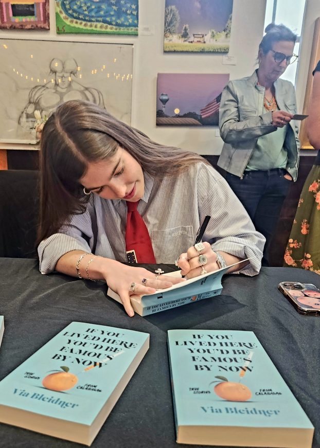 Signature de livre de Bleidner, une série Netflix à venir