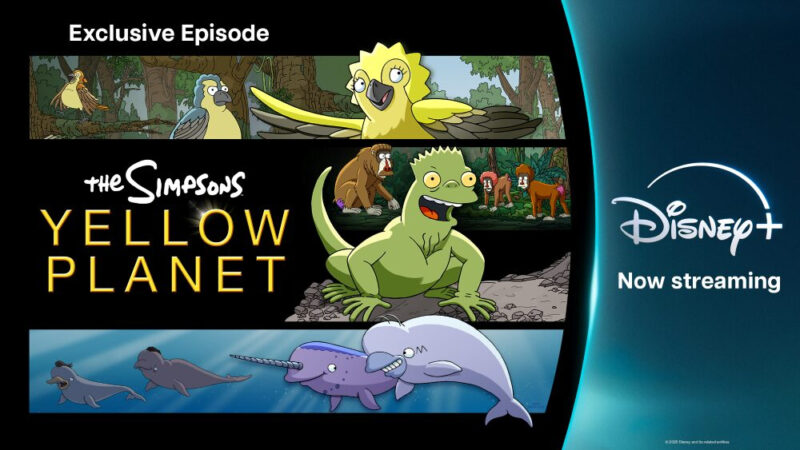 Un nouvel épisode exclusif des Simpsons arrive sur Disney+